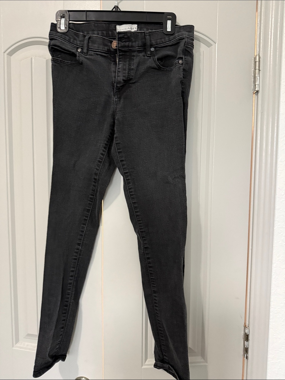LOFT Black Skinny Jeans